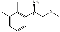 (R)-1-(3-iodo-2-methylphenyl)-2-methoxyethanamine Struktur