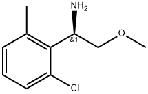 (1R)-1-(2-chloro-6-methylphenyl)-2-methoxyethanamine Structure