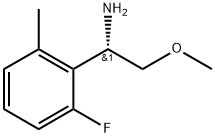 (S)-1-(2-fluoro-6-methylphenyl)-2-methoxyethanamine Struktur