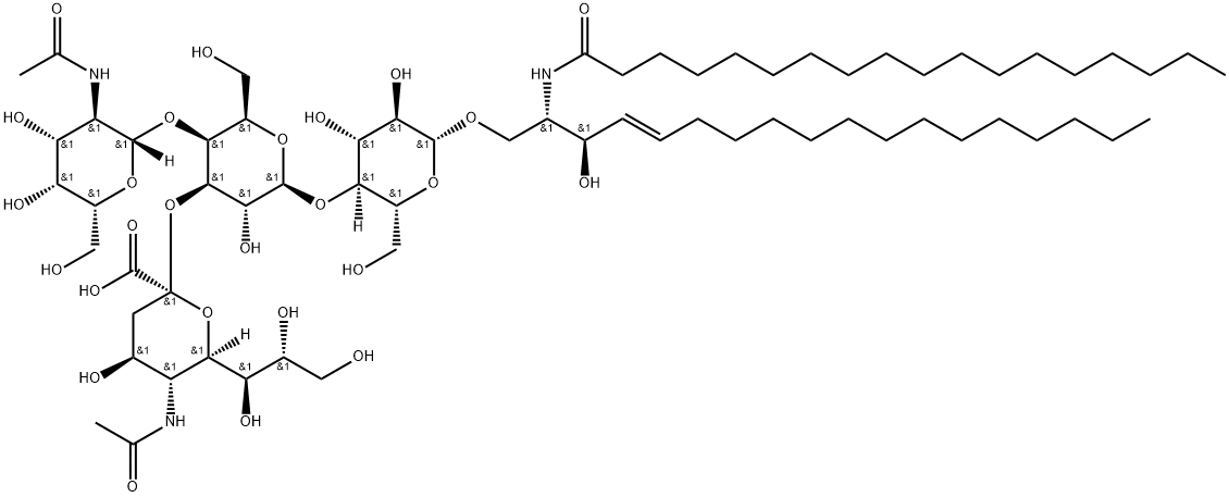 GANGLIOSIDE GM2(18,18) Struktur