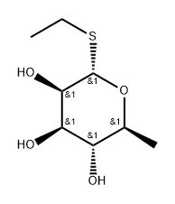 Ethyl 1-thio-α-L-rhamnopyranoside Struktur