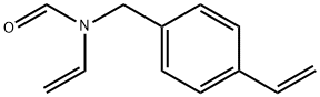 N-Ethenyl-N-[(4-ethenylphenyl)methyl]formamide Struktur