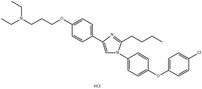 Azeliragon HCl Struktur