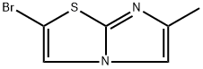 2-bromo-6-methylimidazo[2,1-b][1,3]thiazole Struktur