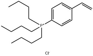 tributyl(4-ethenylphenyl)phosphonium chloride (1:1) Struktur