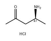 (S)-4-Aminopentan-2-one hydrochloride Struktur