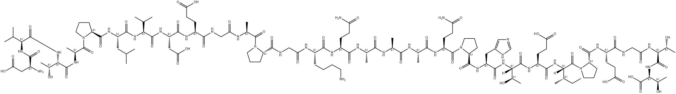 Tau Peptide (74-102) (Exon 3/Insert 2 Domain) Struktur