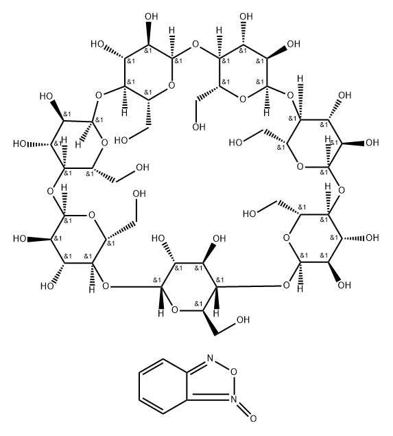 β-Cyclodextrin, compd. with 2,1,3-benzoxadiazole 1-oxide (1:1)