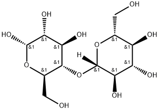 α-D-Glucopyranose, 4-O-β-D-glucopyranosyl- Struktur