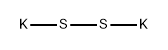 potassium disulfide Struktur