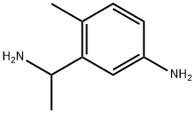 3-(1-aminoethyl)-4-methylaniline Struktur