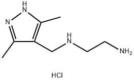 N1-((3,5-ジメチル-1H-ピラゾール-4-イル)メチル)エタン-1,2-ジアミン三塩酸塩