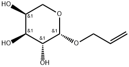 β-L-Arabinopyranoside, 2-propen-1-yl Struktur