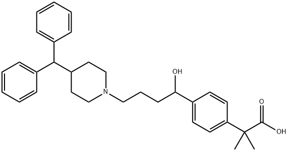 Fexofenadine Impurity 5 Struktur