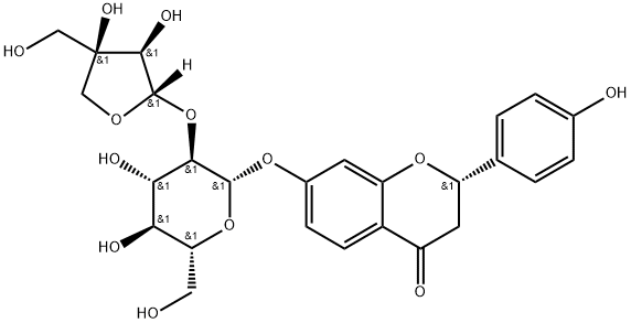 Liquiritigenin-7-O-apiosyl(1-2)-glucoside