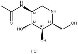 2-Acetamido-1,2-dideoxynojirimycin Hydrochloride, 1356848-49-1, 結(jié)構(gòu)式