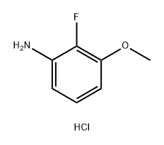 2-Fluoro-3-methoxyaniline hydrochloride Struktur