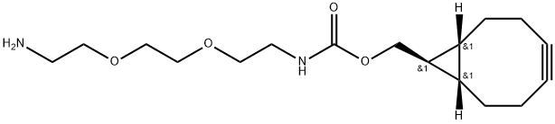 BCN-exo-PEG2-NH2 Struktur