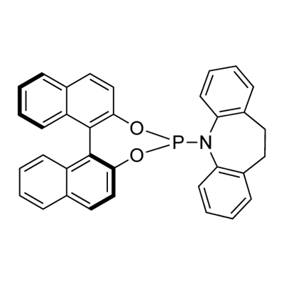 5H-Dibenz[b,f]azepine, 5-(11bS)-dinaphtho[2,1-d:1',2'-f][1,3,2]dioxaphosphepin-4-yl-10,11-dihydro- Struktur