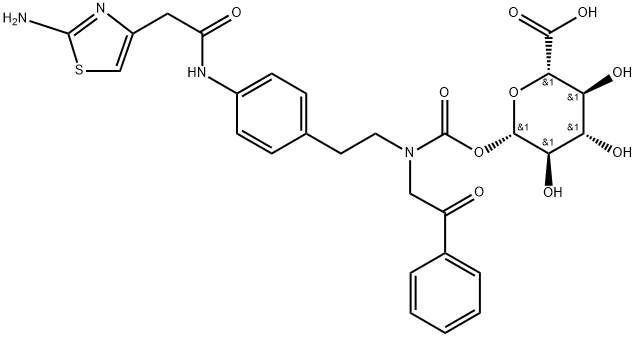 Mirabegron M12 (YM-538858) Struktur