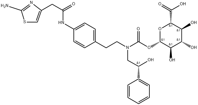 M12 Metabolites of Mirabegron Struktur