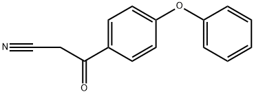 Benzenepropanenitrile, β-oxo-4-phenoxy- Struktur