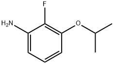 2-Fluoro-3-isopropoxyaniline Struktur