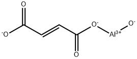 sra-[(2E)-2-butenedioato(2-)hydroxy aluminium] Struktur