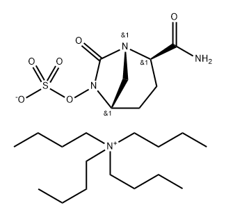 Avibactam Impurity 12 Tetrabutylammonium Salt Struktur