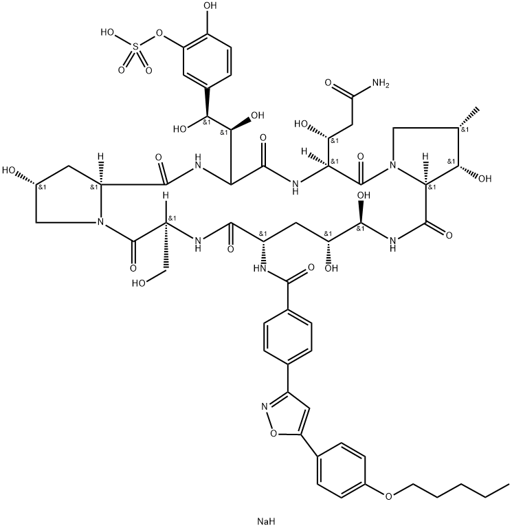 Micafungin Serine Analog Struktur