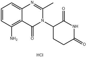 Avadomide hydrochloride Structure