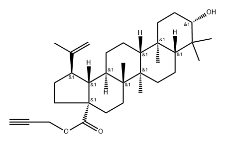 Betulinic Acid propargyl ester Struktur