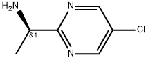 2-Pyrimidinemethanamine, 5-chloro-α-methyl-, (αR)- Struktur