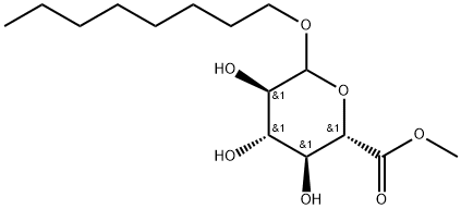 Octyl-β-D-glucuronide methyl ester Struktur