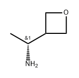 3-Oxetanemethanamine, α-methyl-, (αR)- Struktur