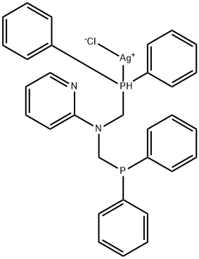 AgCl(N,N-bis-(diphenylphosphanylmethyl)-2-aminopyridine)|N,N-雙(二苯基膦基甲基)-2-氨基吡啶氯化銀