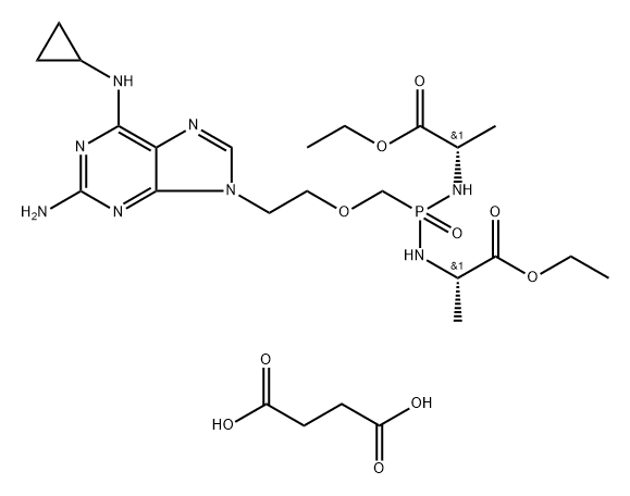 Rabacfosadine succinate