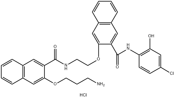 CREB inhibitor (666-15) Struktur