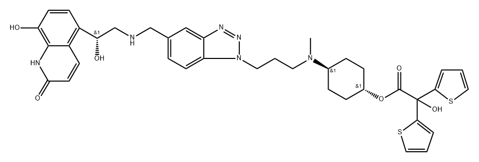 AZD-8871 Struktur