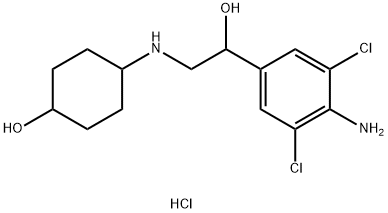 Clencyclohexerol hydrochloride Solution, 100ppm Struktur