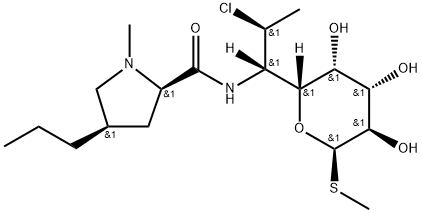 Clindamycin (2R-cis)-Diastereomer Struktur