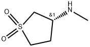 (R)-3-(methylamino)tetrahydrothiophene1,1-dioxide Struktur