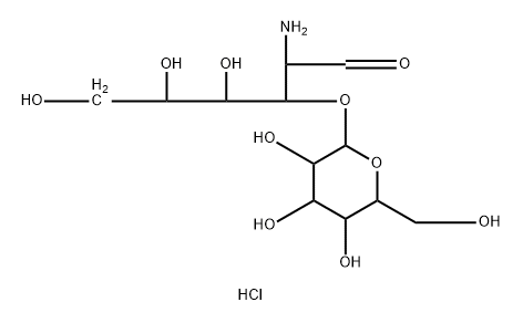 Iso-lactosamine HCl Struktur