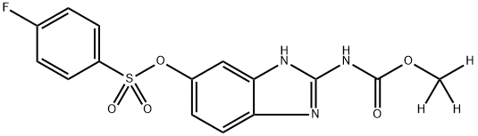 Luxabendazole-D3 Struktur