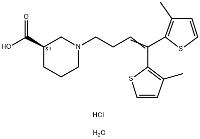 Tiagabine hydrochloride Struktur