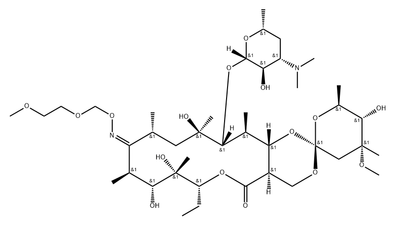 Erythromycin Impurity 6 Struktur