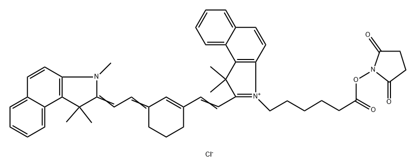 Cy7.5 NHS ester Struktur