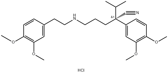 (R)-(+)-Nor Verapamil Hydrochloride Struktur