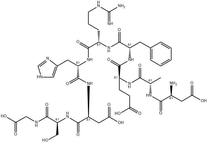 β-Amyloid (1-9) Struktur