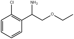 1-(2-chlorophenyl)-2-ethoxyethanamine Struktur